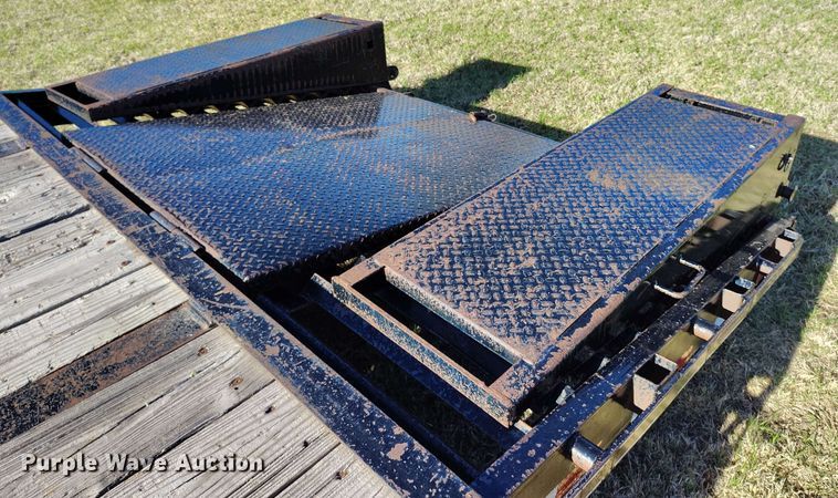 image for item DP4919 2012 Big Tex 22GN-35BK+5CP equipment trailer