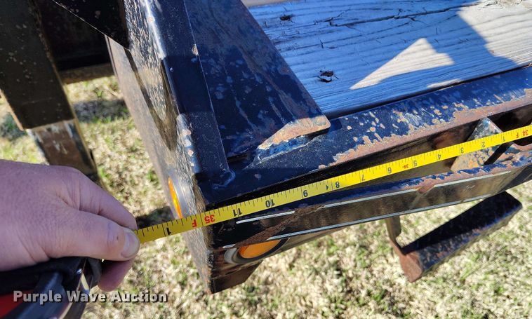 image for item DP4919 2012 Big Tex 22GN-35BK+5CP equipment trailer