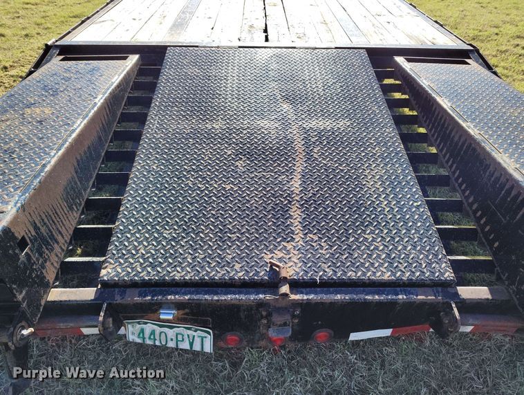 image for item DP4919 2012 Big Tex 22GN-35BK+5CP equipment trailer