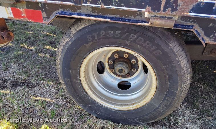 image for item DP4919 2012 Big Tex 22GN-35BK+5CP equipment trailer