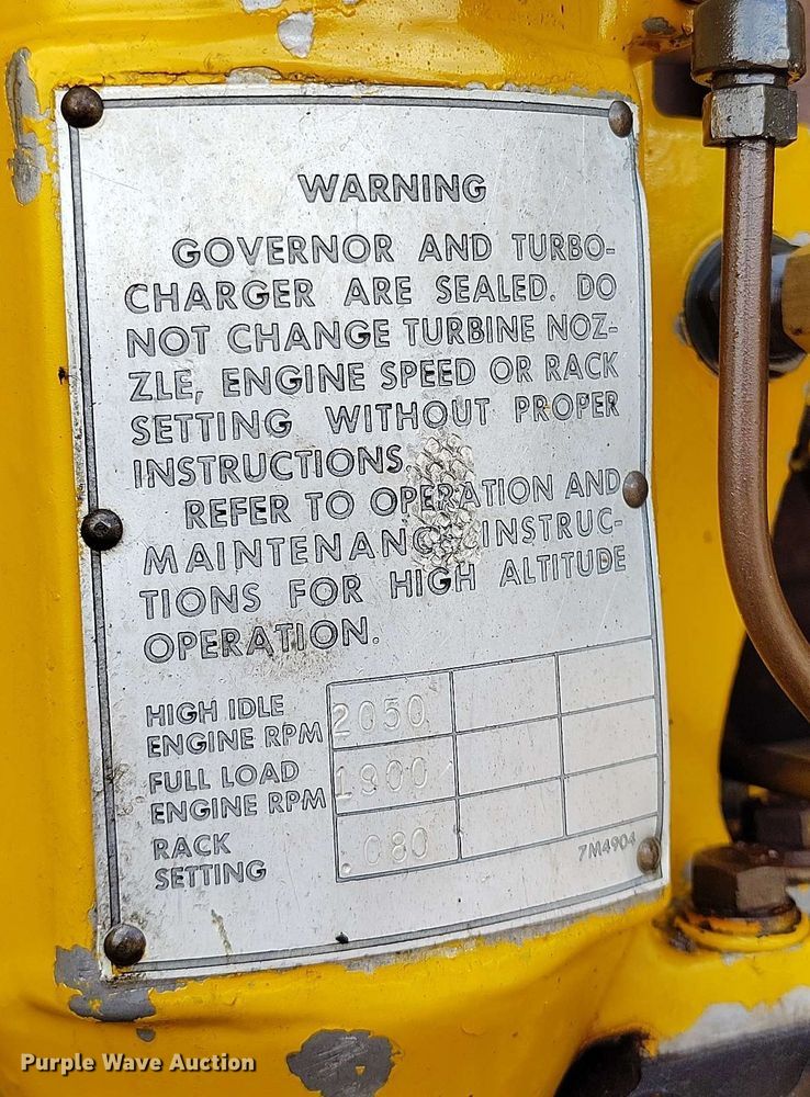 image for item DP4932 1965 Caterpillar 14D motor grader