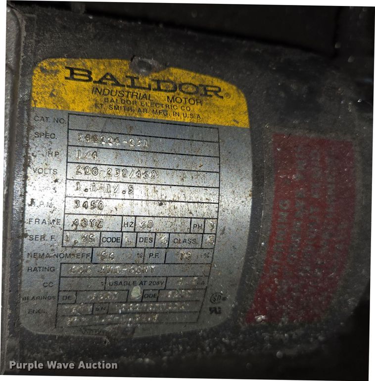 image for item DP6291 Armstrong - Blum MFG. Co. Marvel 15A8 metal bandsaw