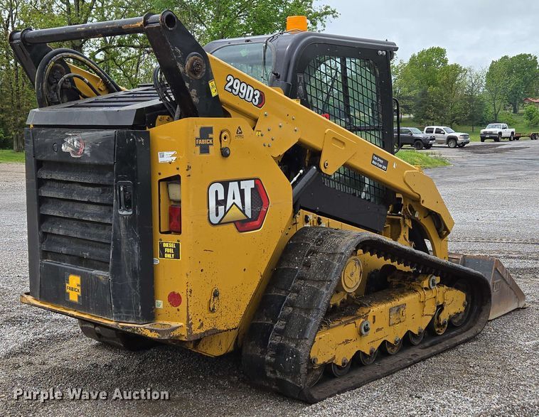 image for item DP6373 2020 Caterpillar 299D3 tracked skid steer loader