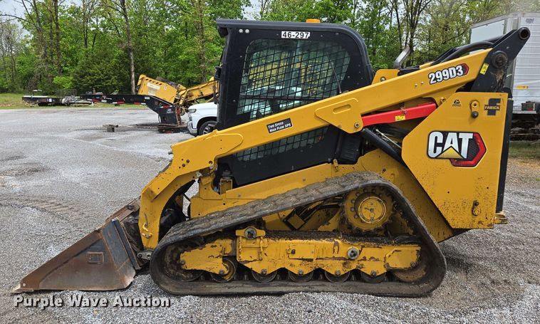image for item DP6373 2020 Caterpillar 299D3 tracked skid steer loader