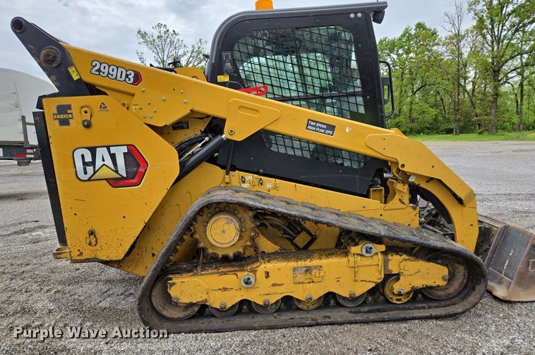 image for item DP6373 2020 Caterpillar 299D3 tracked skid steer loader