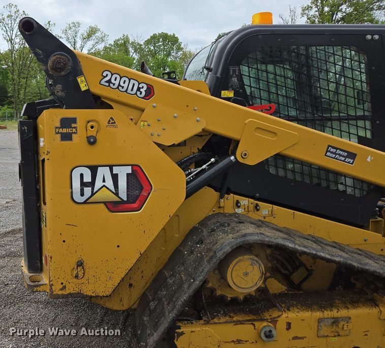 image for item DP6373 2020 Caterpillar 299D3 tracked skid steer loader
