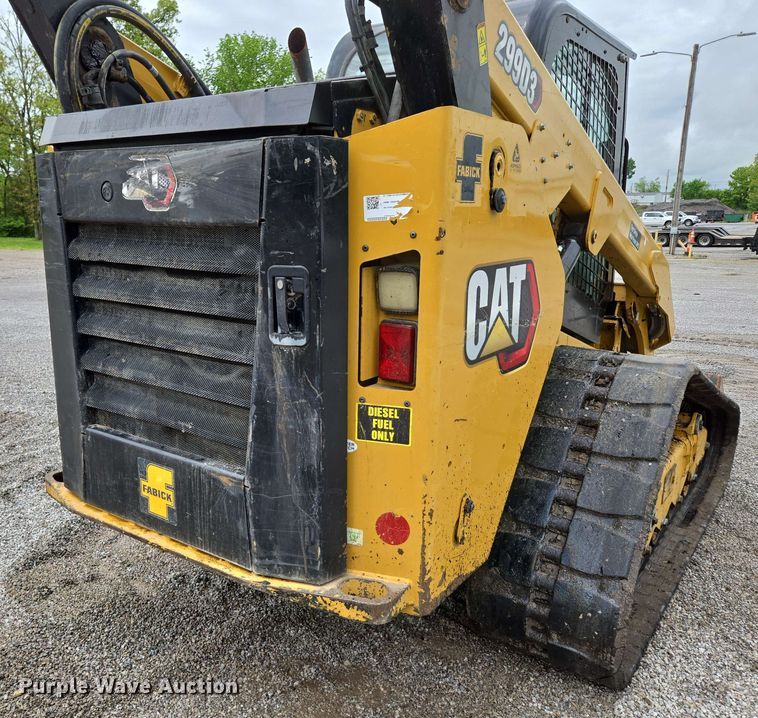 image for item DP6373 2020 Caterpillar 299D3 tracked skid steer loader