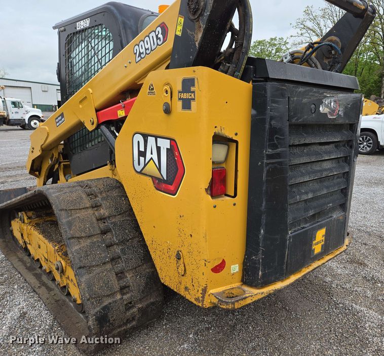 image for item DP6373 2020 Caterpillar 299D3 tracked skid steer loader