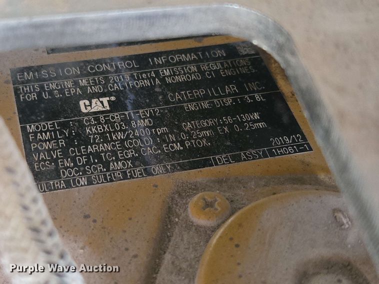 image for item DP6373 2020 Caterpillar 299D3 tracked skid steer loader