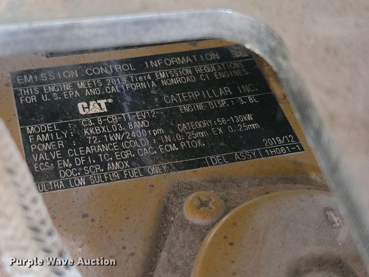 image for item DP6373 2020 Caterpillar 299D3 tracked skid steer loader