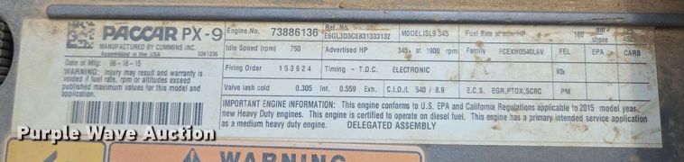 image for item DP6413 2016 Peterbilt PB348 bucket truck