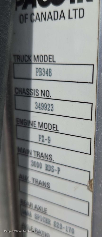 image for item DP6413 2016 Peterbilt PB348 bucket truck