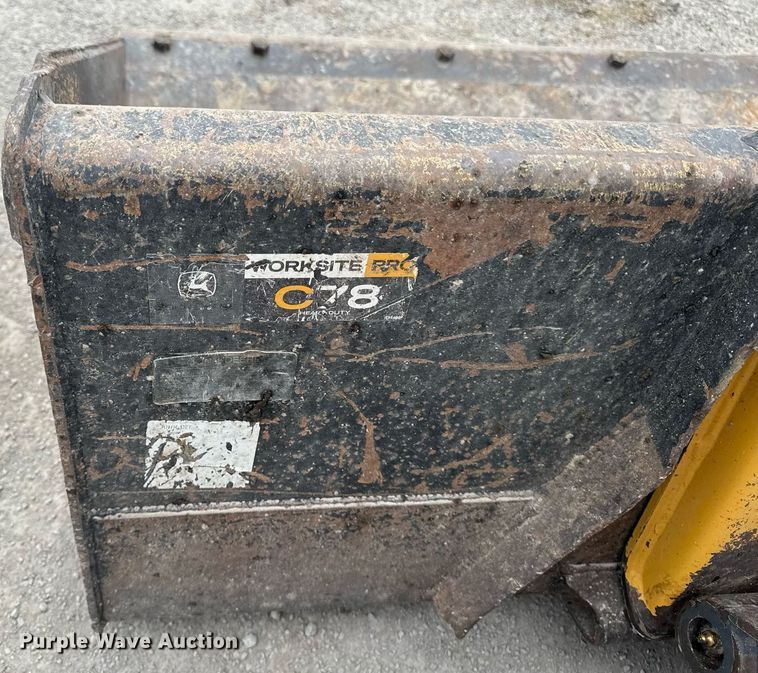 image for item DT0708 2021 John Deere 325G tracked skid steer loader