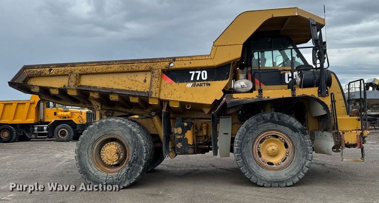 image for item DT0742 2010 Caterpillar 770 haul truck