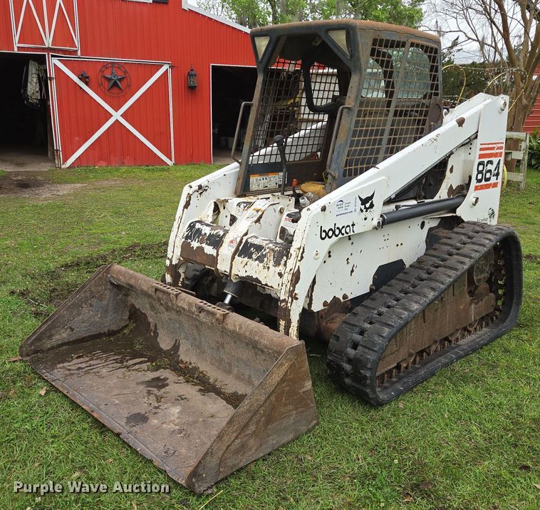 image for item DT4753 2000 Bobcat 864 tracked skid steer loader