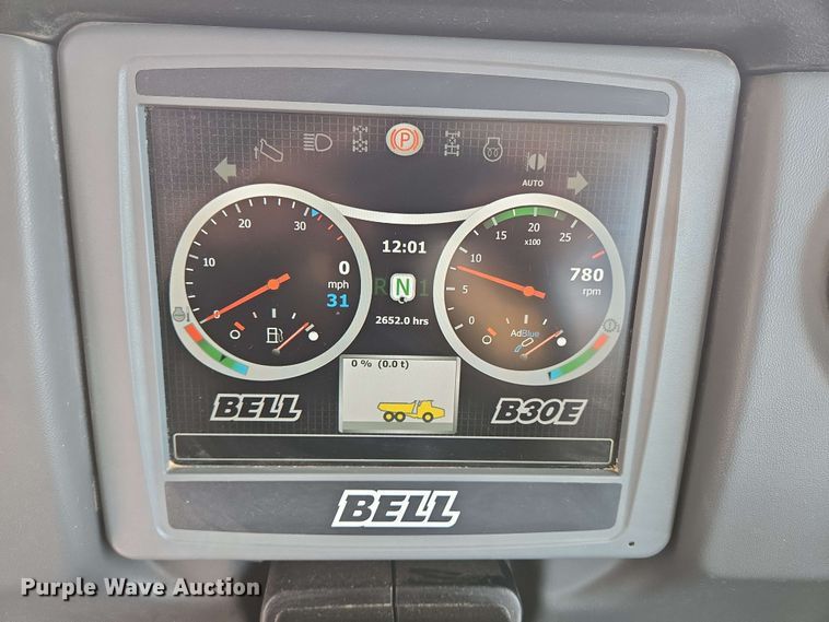 image for item DT4871 2020 Bell B30E articulated haul truck