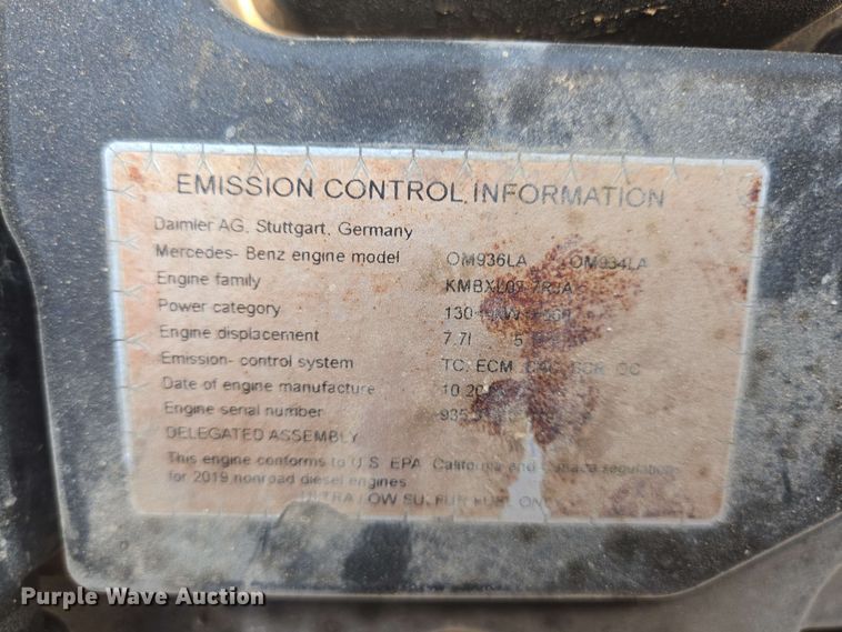 image for item DT4871 2020 Bell B30E articulated haul truck