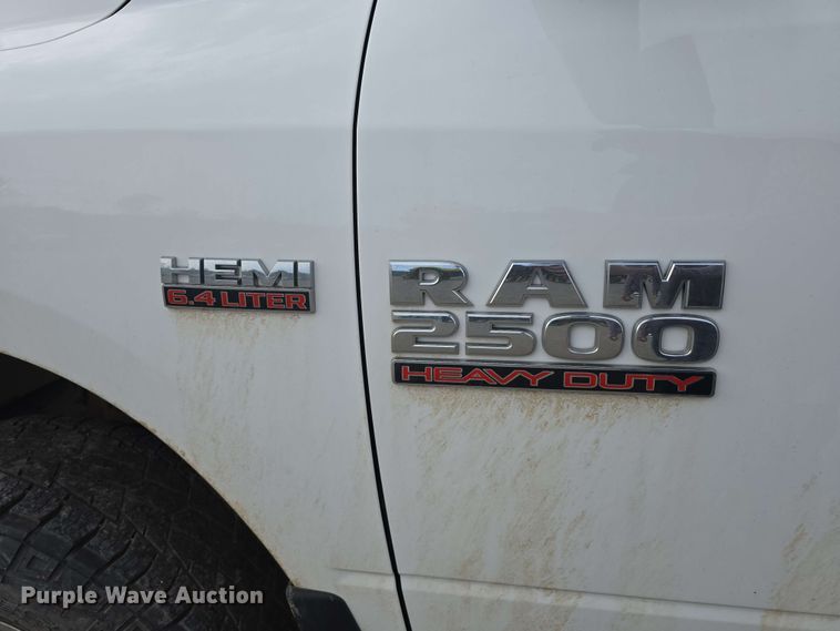 image for item DT6817 2018 Dodge Ram 2500 pickup truck