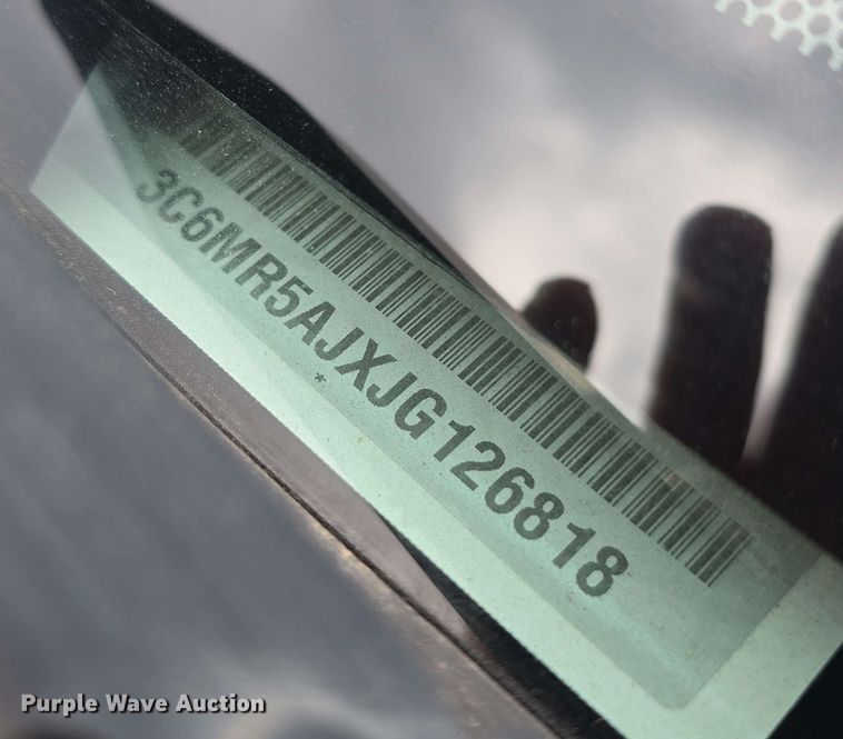 image for item DT6817 2018 Dodge Ram 2500 pickup truck