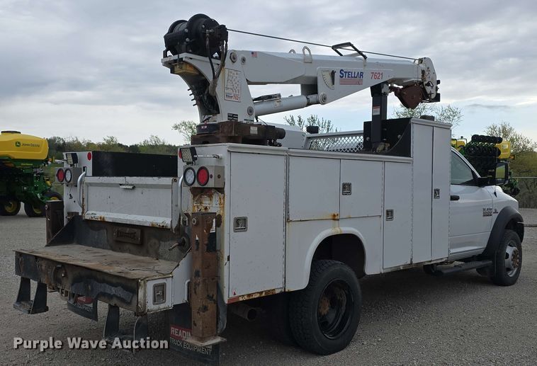 image for item DT6818 2018 Dodge Ram 5500 utility / service truck