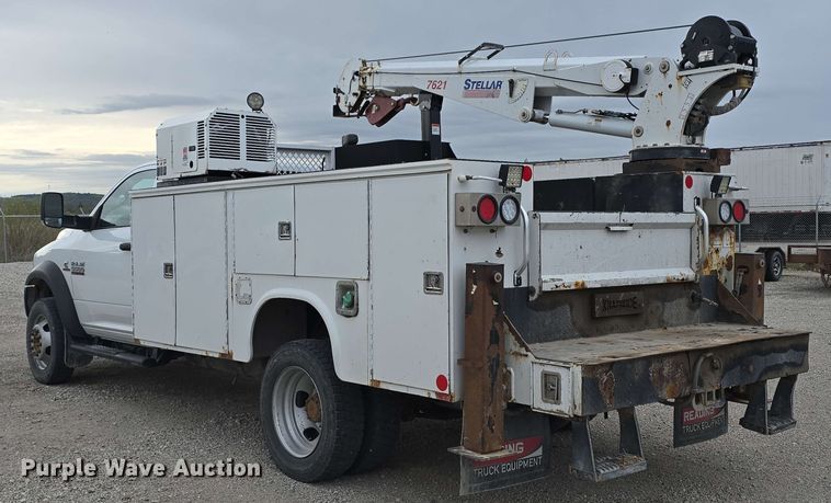 image for item DT6818 2018 Dodge Ram 5500 utility / service truck