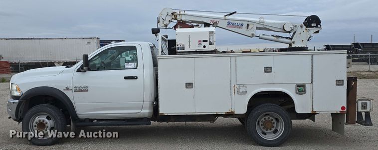 image for item DT6818 2018 Dodge Ram 5500 utility / service truck
