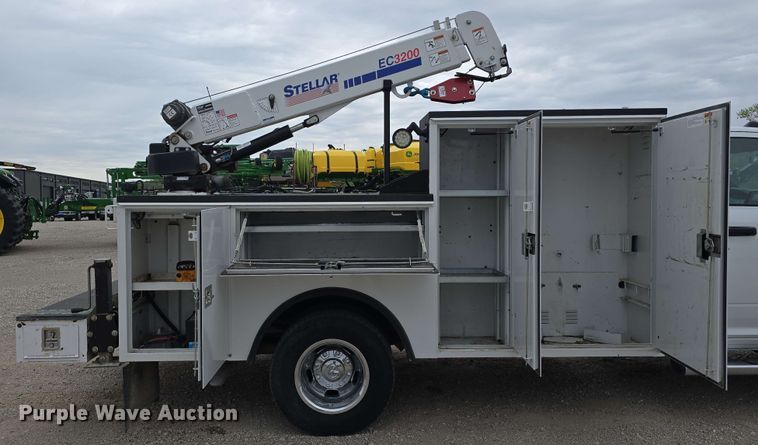 image for item DT6819 2021 Dodge Ram 3500 utility bed pickup truck