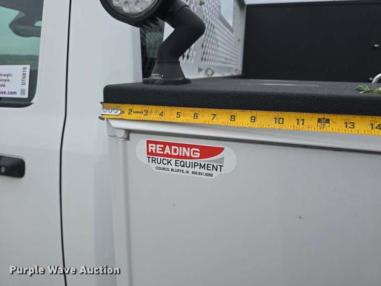 image for item DT6819 2021 Dodge Ram 3500 utility bed pickup truck