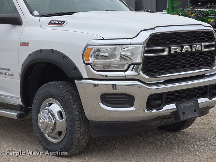 image for item DT6819 2021 Dodge Ram 3500 utility bed pickup truck