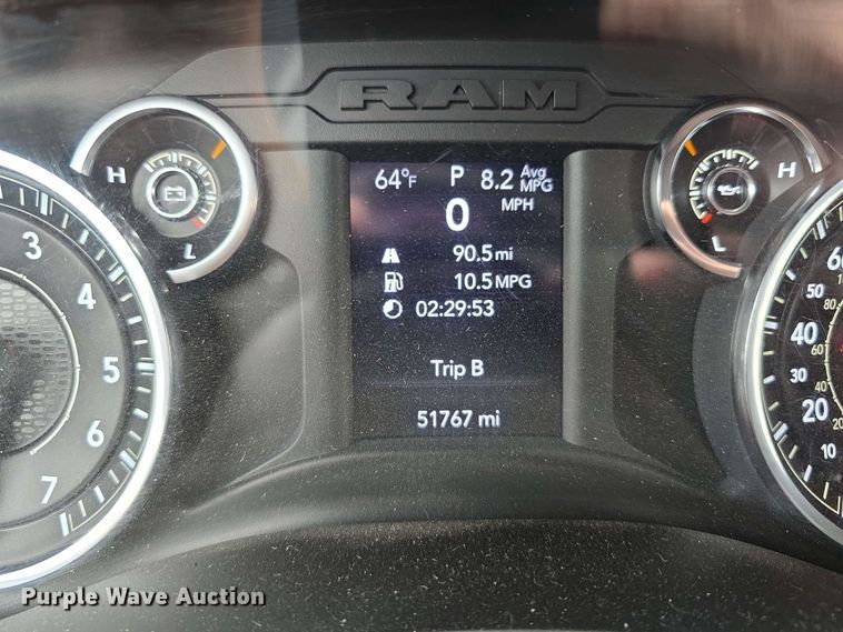 image for item DT6819 2021 Dodge Ram 3500 utility bed pickup truck