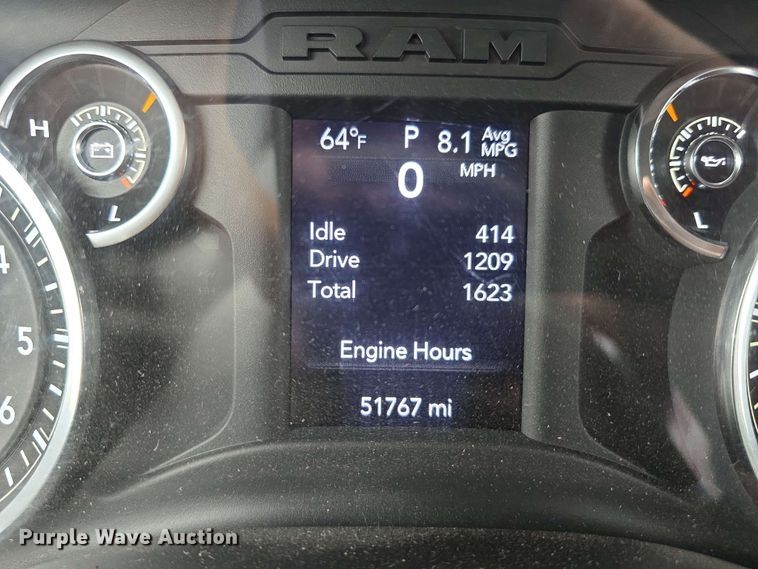 image for item DT6819 2021 Dodge Ram 3500 utility bed pickup truck