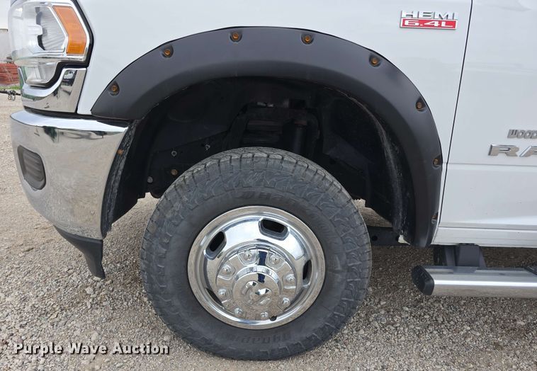 image for item DT6819 2021 Dodge Ram 3500 utility bed pickup truck