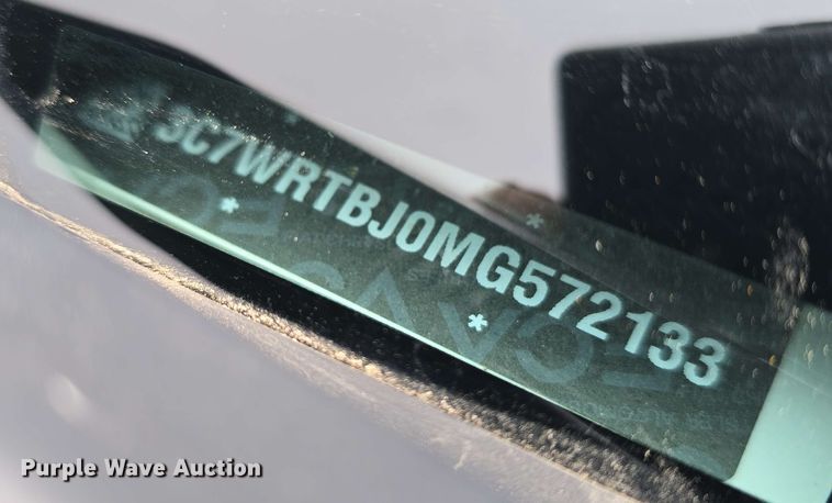 image for item DT6819 2021 Dodge Ram 3500 utility bed pickup truck