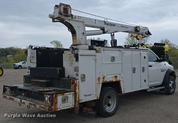 image for item DT6821 2018 Dodge Ram 5500 utility / service truck