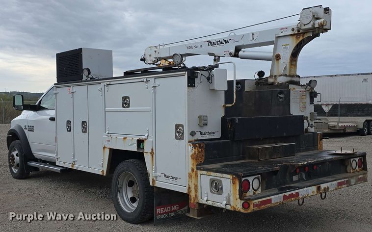 image for item DT6821 2018 Dodge Ram 5500 utility / service truck