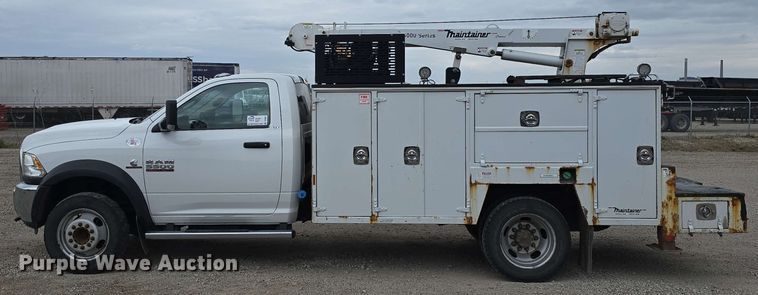 image for item DT6821 2018 Dodge Ram 5500 utility / service truck