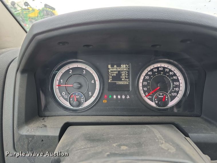 image for item DT6821 2018 Dodge Ram 5500 utility / service truck