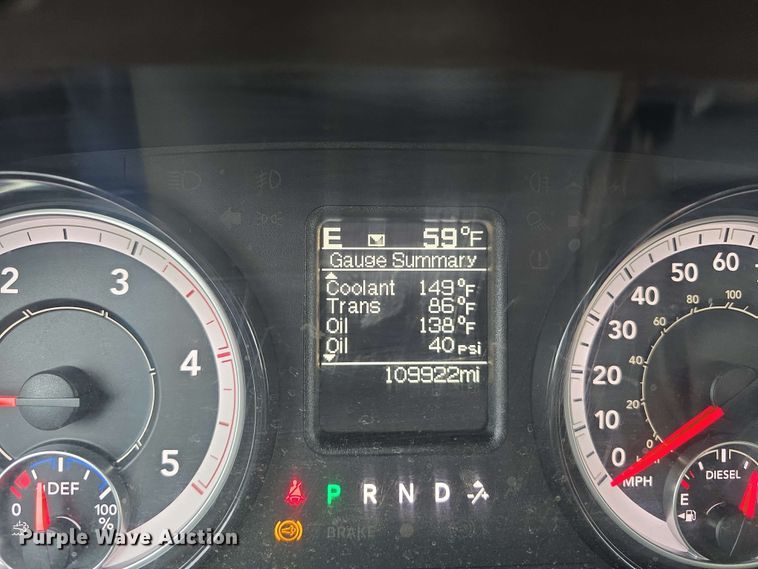 image for item DT6821 2018 Dodge Ram 5500 utility / service truck