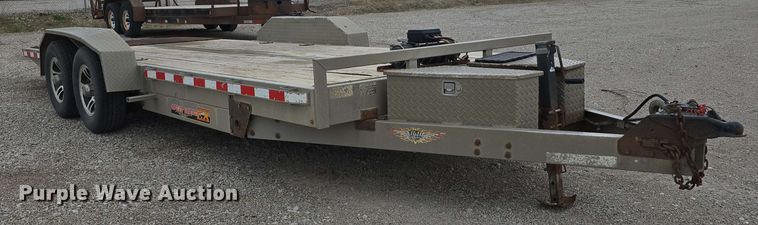 image for item DT6822 2017 H & H Trailers Speed Loader EX tilt deck utility trailer