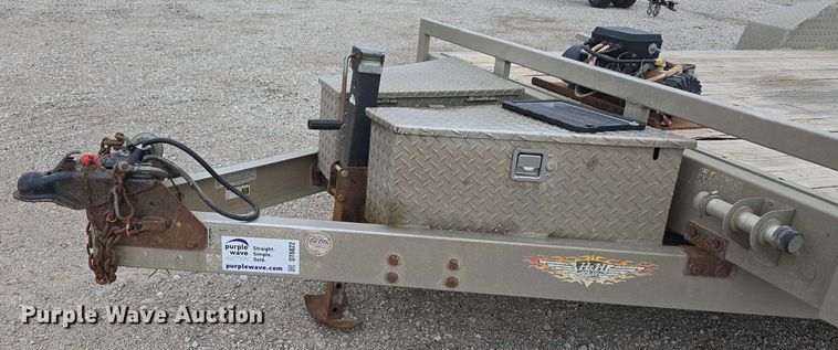image for item DT6822 2017 H & H Trailers Speed Loader EX tilt deck utility trailer