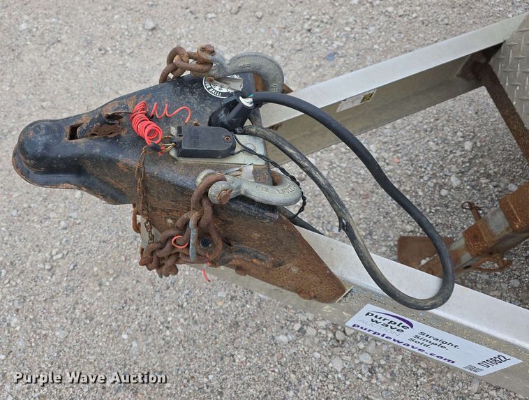 image for item DT6822 2017 H & H Trailers Speed Loader EX tilt deck utility trailer