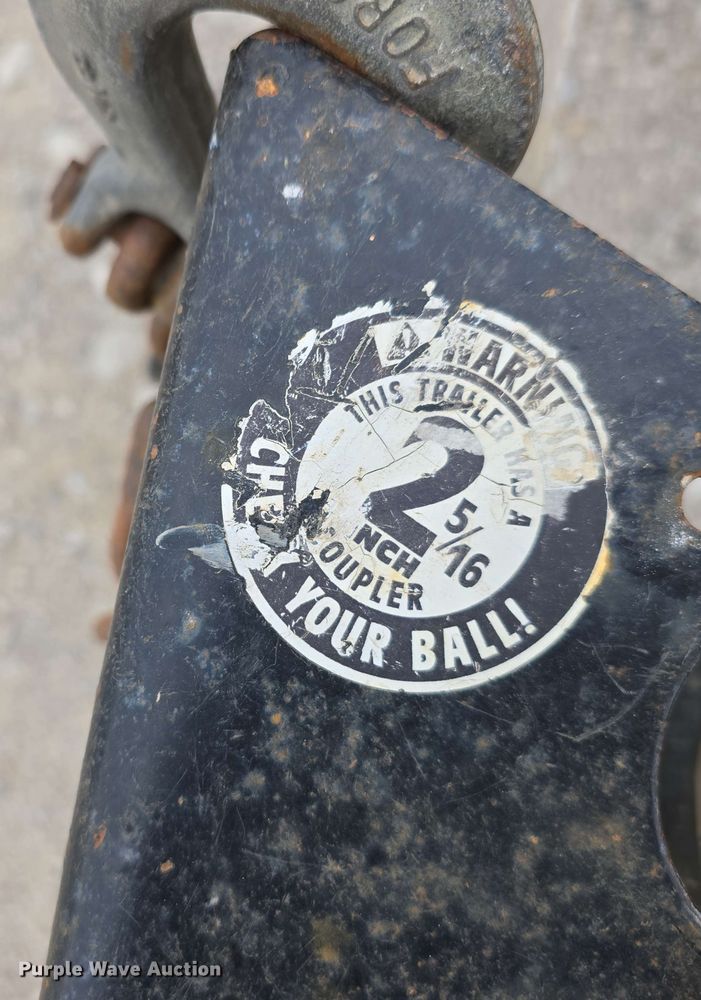 image for item DT6822 2017 H & H Trailers Speed Loader EX tilt deck utility trailer