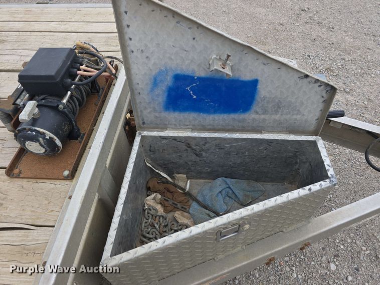 image for item DT6822 2017 H & H Trailers Speed Loader EX tilt deck utility trailer