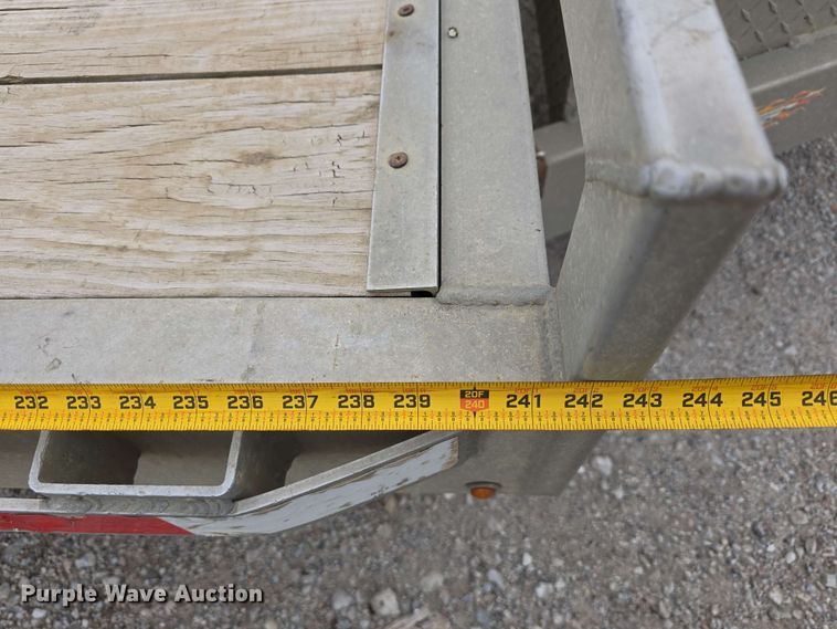 image for item DT6822 2017 H & H Trailers Speed Loader EX tilt deck utility trailer