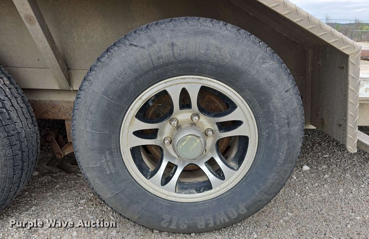 image for item DT6822 2017 H & H Trailers Speed Loader EX tilt deck utility trailer