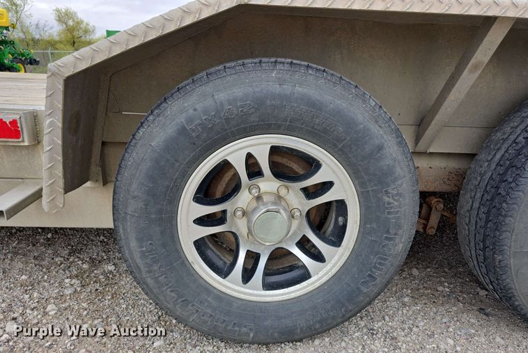 image for item DT6822 2017 H & H Trailers Speed Loader EX tilt deck utility trailer