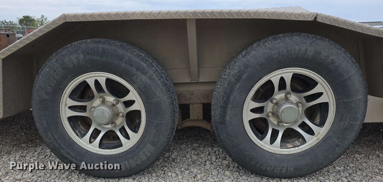 image for item DT6822 2017 H & H Trailers Speed Loader EX tilt deck utility trailer