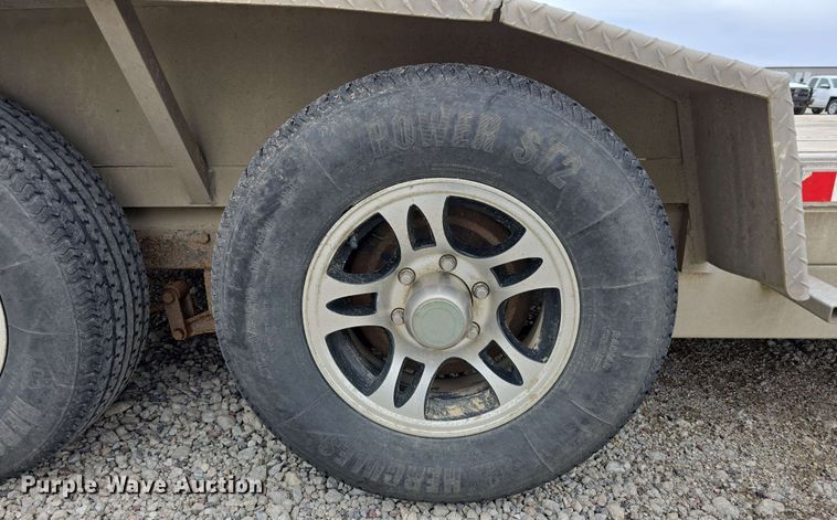 image for item DT6822 2017 H & H Trailers Speed Loader EX tilt deck utility trailer