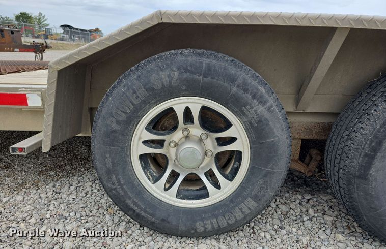 image for item DT6822 2017 H & H Trailers Speed Loader EX tilt deck utility trailer