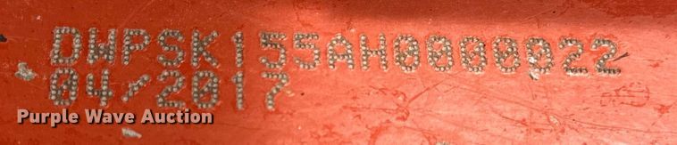 image for item DU3497 2017 Ditch Witch SK1550 compact utility loader